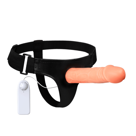 Страпон - Baile Jessica Strap On Vibrating, 17 см | Зображення 2