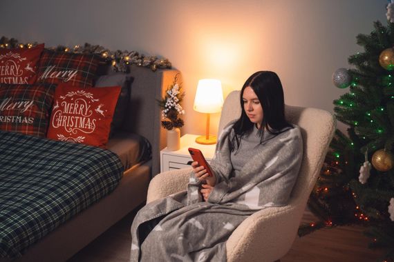 Плед Ardesto Fleece 130x160см, олені (ART0716PB) | Зображення 1