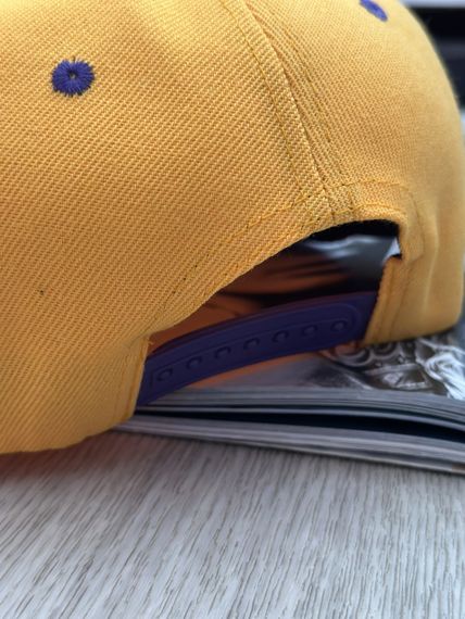 Кепка снепбек (Snapback) Лос-Анджелес (Los Angeles) Помаранчево-фіолетовий 56-61р (9109) | Зображення 3