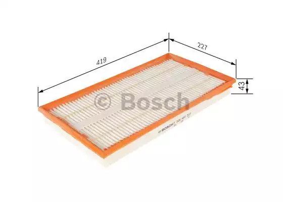 Фільтр повітряний MERCEDES-BENZ VITO, BOSCH (F026400312) | Зображення 4