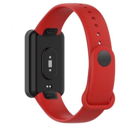 Силиконовый ремешок Primo для фитнес браслета Xiaomi Redmi Smart Band Pro (M2101B1 / BHR5501GL) - Red | Зображення 1