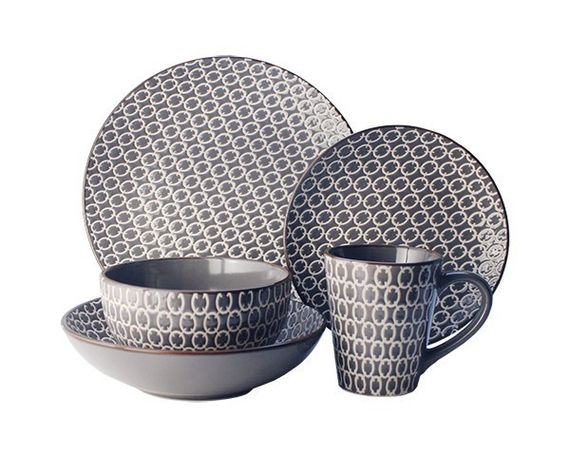 Салатник Losk Papercut Grey L0450-3B-012-B 13.5 см сірий | Зображення 1