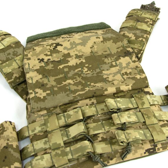 Плитоноска Plate Carrier зі швидким скиданням IRR Cordura 500 D Піксель ММ-14 (pixel) | Зображення 5