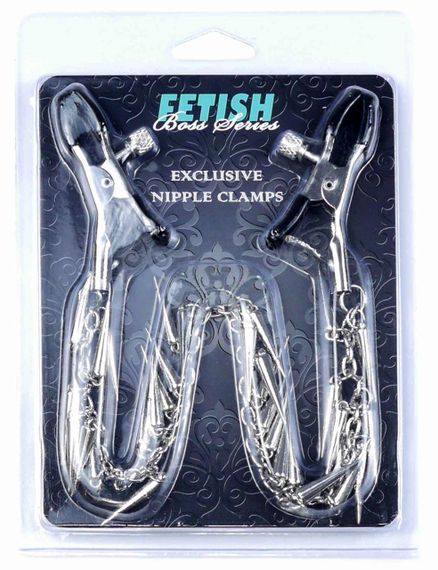 Затискачі для сосків Fetish Boss Series - №10 Exclusive Nipple Clamps, BS6100018 sexstyle | Зображення 4