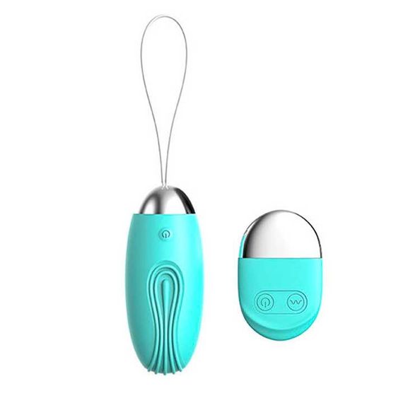 Яркое виброяйцо LILO USB бирюзовый – Вибраторы
