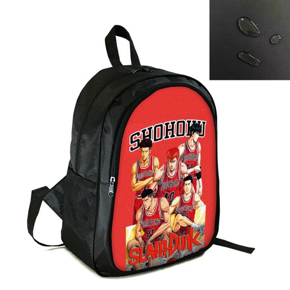 Рюкзак городской/школьный 38×28см с принтом Аниме Коронный бросок/Slam Dunk детский, подростковый, мужской, женский (4114)