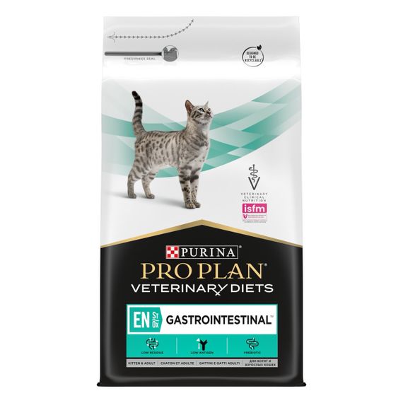 Сухий корм для котів із розладами шлунково-кишкового тракту Purina Veterinary Diets EN Gastrointestinal 400 гр