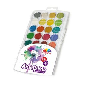 Акварель сухая "Творчество" 400114, 32 цвета