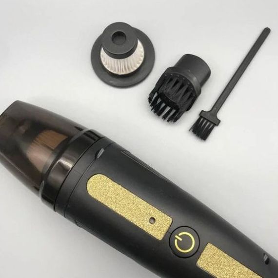 Пилосос для очищення автомобіля Car Vacuum Cleaner HY05, Якісний ручний автомобільний пилосос CJ-16 | Зображення 2