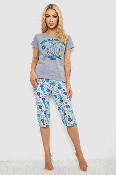 Пижама женская, цвет серый, 243R2528