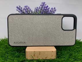 Чохол Google Pixel 4 тканина світло-сірий