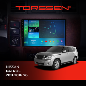 Штатна магнітола Torssen Nissan Patrol 11-16 Y6 F9432 4G Carplay DSP