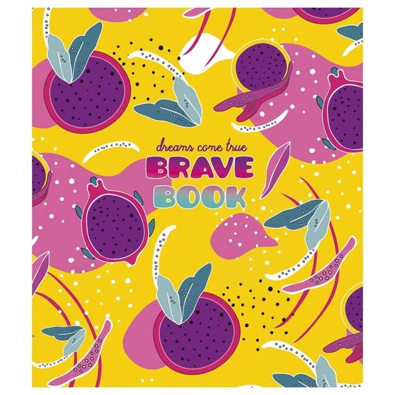 Зошит учнівський "Brave book" 024-3022L-3 у лінію, 24 аркушів