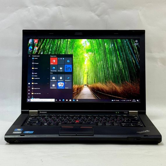 Ноутбук Lenovo ThinkPad T430 / 14" (1600x900) TN / Intel Core i5-3210M (2 (4) ядра по 2.5 - 3.1 GHz) / 8 GB DDR3 / 500 GB HDD / Intel HD Graphics 4000 / WebCam / Windows 10 Pro / АКБ не держит б/у | Зображення 2