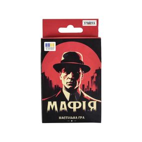 Настільна гра Мафія Stateg 30525 розважальна, українською мовою 28 карток