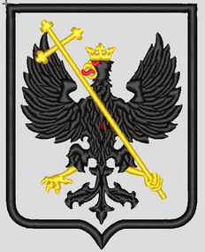 Шеврон Герб Чернігова (вишитий) 6см