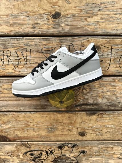 Кросівки Nike SB Dunk (gray & white) | Зображення 6