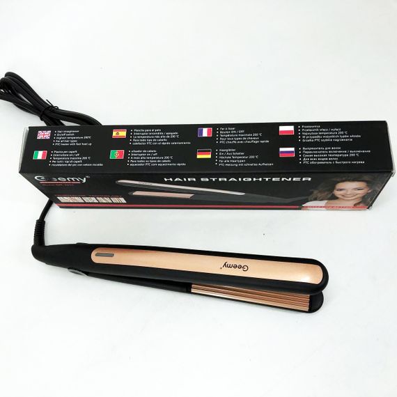 Плойка гофре для волосся Gemei GM-2955W для прикореневого об'єму, Топ випрямляч для волосся | Зображення 5