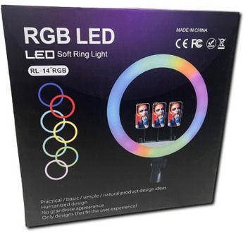 Кольцева лампа RGB XPRO RL-14 (RL-14 RGB_1289)
