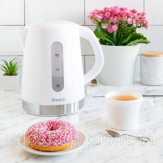 Гарний електрочайник, Стильний електричний чайник, Електричний чайник з автовідключенням QG-93 | Зображення 3