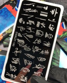 Пластина 180 для стемпинга Starlet Professional (12х6см)