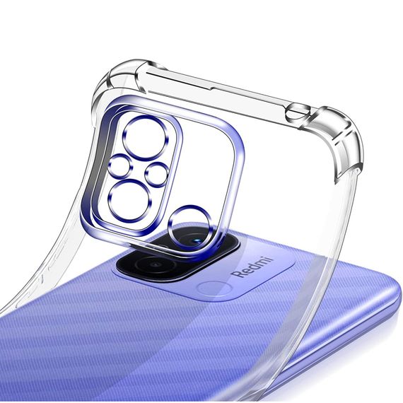 Чохол до мобільного телефона BeCover Anti-Shock Xiaomi Redmi 12C Clear (709176) | Зображення 3