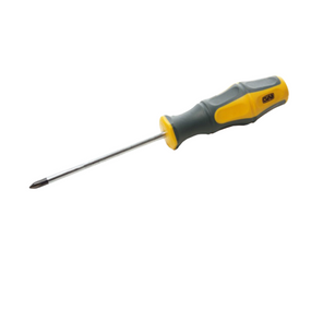 Викрутка хрестова обгумована PH1*150 мм CrV СИЛА