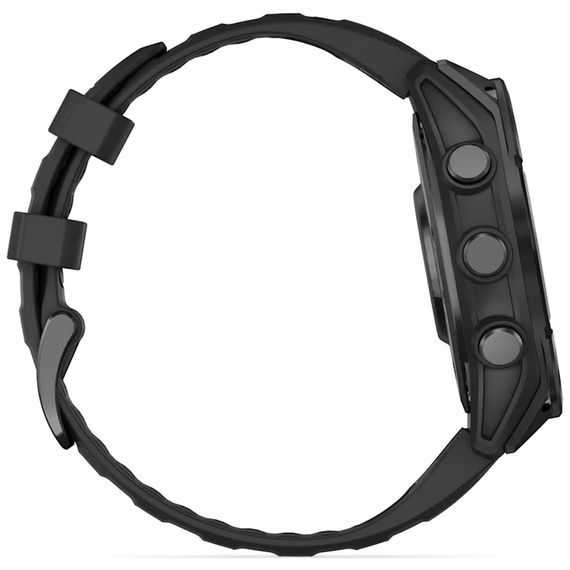 Смарт-годинник Garmin fenix 8 47mm, AMOLED, Glass/SS, SlateGray Steel/Black, BlkBnd, GPS (010-02904-00) | Зображення 3