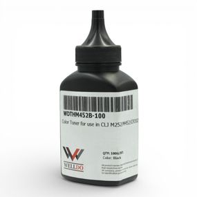 Тонер HP CLJ M252/277/452/477, Canon 045/046, 100г Black Welldo (WDTHM452B-100/WDTH452B-100)