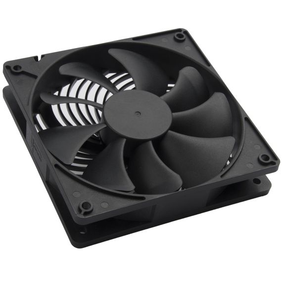 Корпусний вентилятор Silver Stone  Air Penetrator AP120i-PRO, 120мм, чорні лопаті, чорна рамка (SST-AP120I-PRO) | Зображення 6