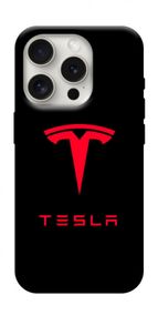Чохол з картинкою Tesla для Apple iPhone 16 Pro (6.3")