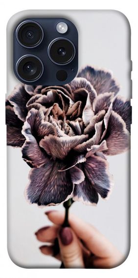 Чохол з картинкою Гвоздика для Apple iPhone 15 Pro (6.1")
