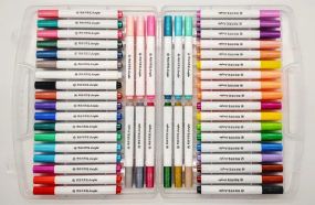 Акварельні маркери 60 кольорів Water Brush