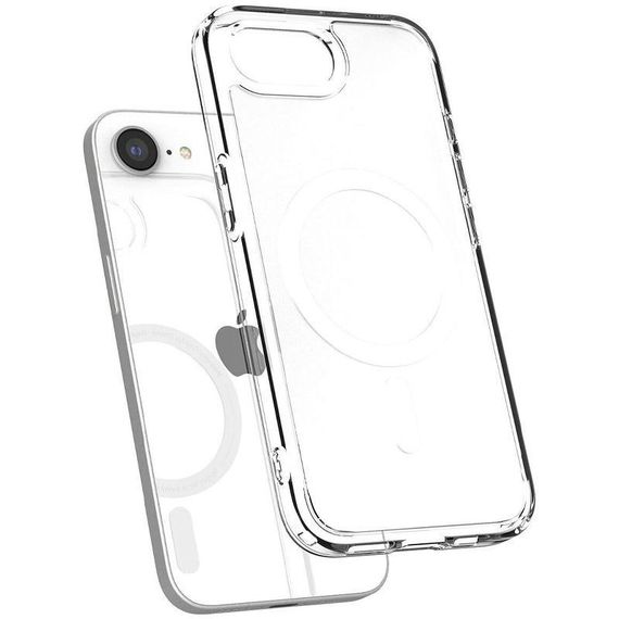 Чохол SGP Ultra Hybrid (MagFit) Apple iPhone 16e (6.1") Прозорий | Зображення 2