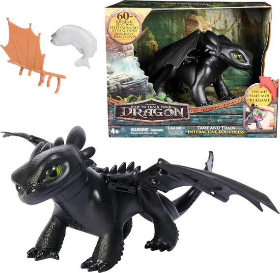 Игровой набор Dreamworks Dragons Как приручить дракона Укрощай и тренируй Дракон Беззубик | Зображення 2