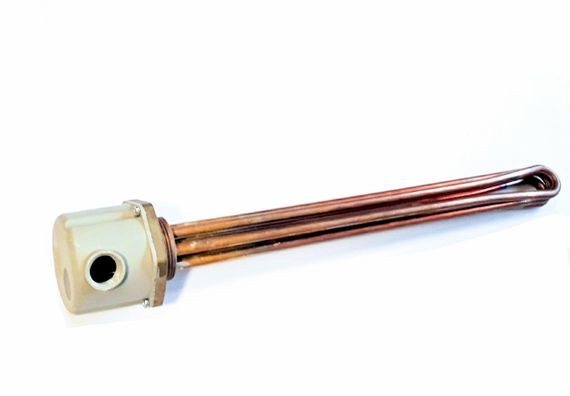 Блок ТЭНов 12000w с резьбой 1,5"медный для электрических котлов. Thermowatt Италия