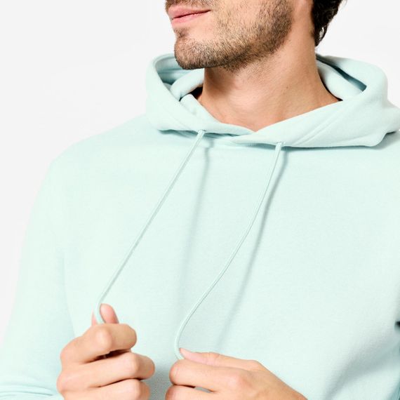 Світшот чоловічий з капюшоном зелений - XL. | Зображення 4