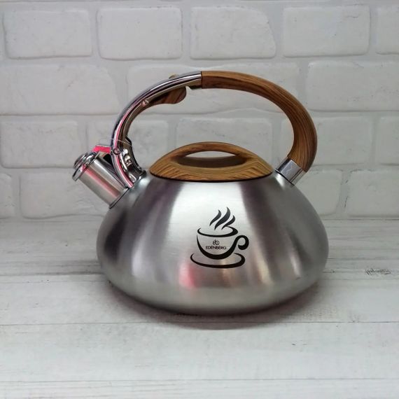 Чайник зі свистком Edenberg EB-3540-Brown 3 л коричневий