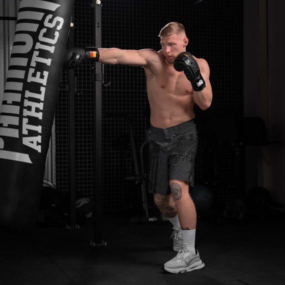 Боксерські рукавиці Phantom Germany Black 12 унцій | Зображення 7