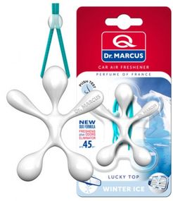 Ароматизатор в машину LUCKY TOP зимовий лід (Winter Ice) (підвіс) 054537 пахучка в авто, автопарфюм1
