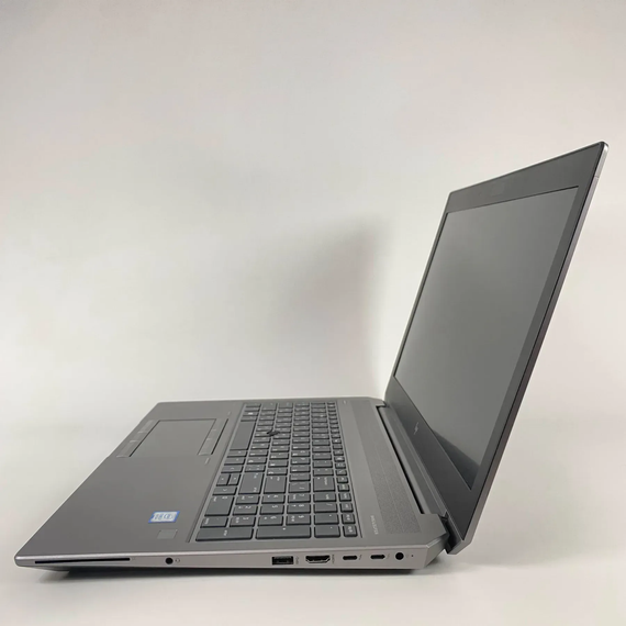 Мобильная рабочая станция Б-класс HP zBook 15 G6 / 15.6" (1920x1080) IPS / Intel Core i7-9750H (6 (12) ядер по 2.6 - 4.5 GHz) / 16 GB DDR4 / 300 GB SSD / nVidia Quadro T2000, 4 GB GDDR5, 128-bit / Fingerprint / WebCam / HDMI б/у + Подарок Мышь / USB | Зображення 4