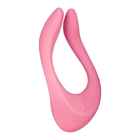 Вібратор для пар Satisfyer Endless Joy Pink, 3 незалежні мотори, багатофункціональний Sex Aura