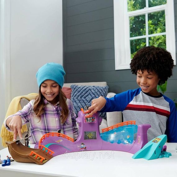 Hot Wheels Skate Octopus Skatepark Трек Хот Вілс Скейт-парк Восьминіг, скейти для рук, фінгерборди Оригінал | Зображення 5