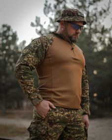 Убакс Боевая рубашка Кулл пасс койот пиксель Хищник
