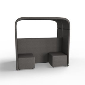 Переговорная зона MINIMAL 2 Ткань Серебристый