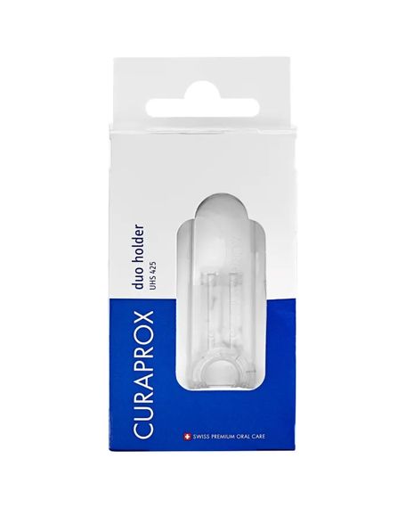 Тримач для міжзубних йоржиків Curaprox "DUO", прозорий | Зображення 4