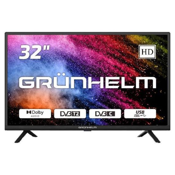 Телевізор Grunhelm 32H300-T2 32" LED TV T2