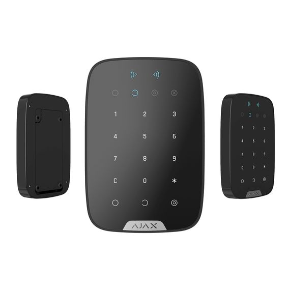 Беспроводная сенсорная клавиатура Ajax KeyPad Plus black | Зображення 3