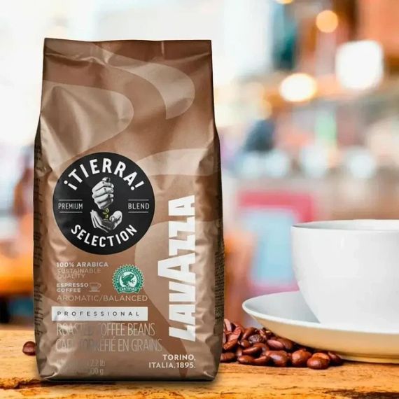 Кава в зернах Lavazza ¡Tierra! Selection, 1 кг (100% Арабика) | Зображення 3