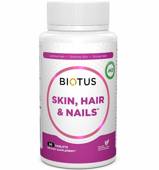 Комплекс для шкіри, волосся, нігтів Biotus Hair, Skin & Nails 60 Tabs BIO-531200
